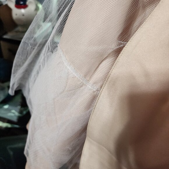 Sweetie Pie Girls Size 8 Formal Dress Color is Cafe - Picture 7 of 8